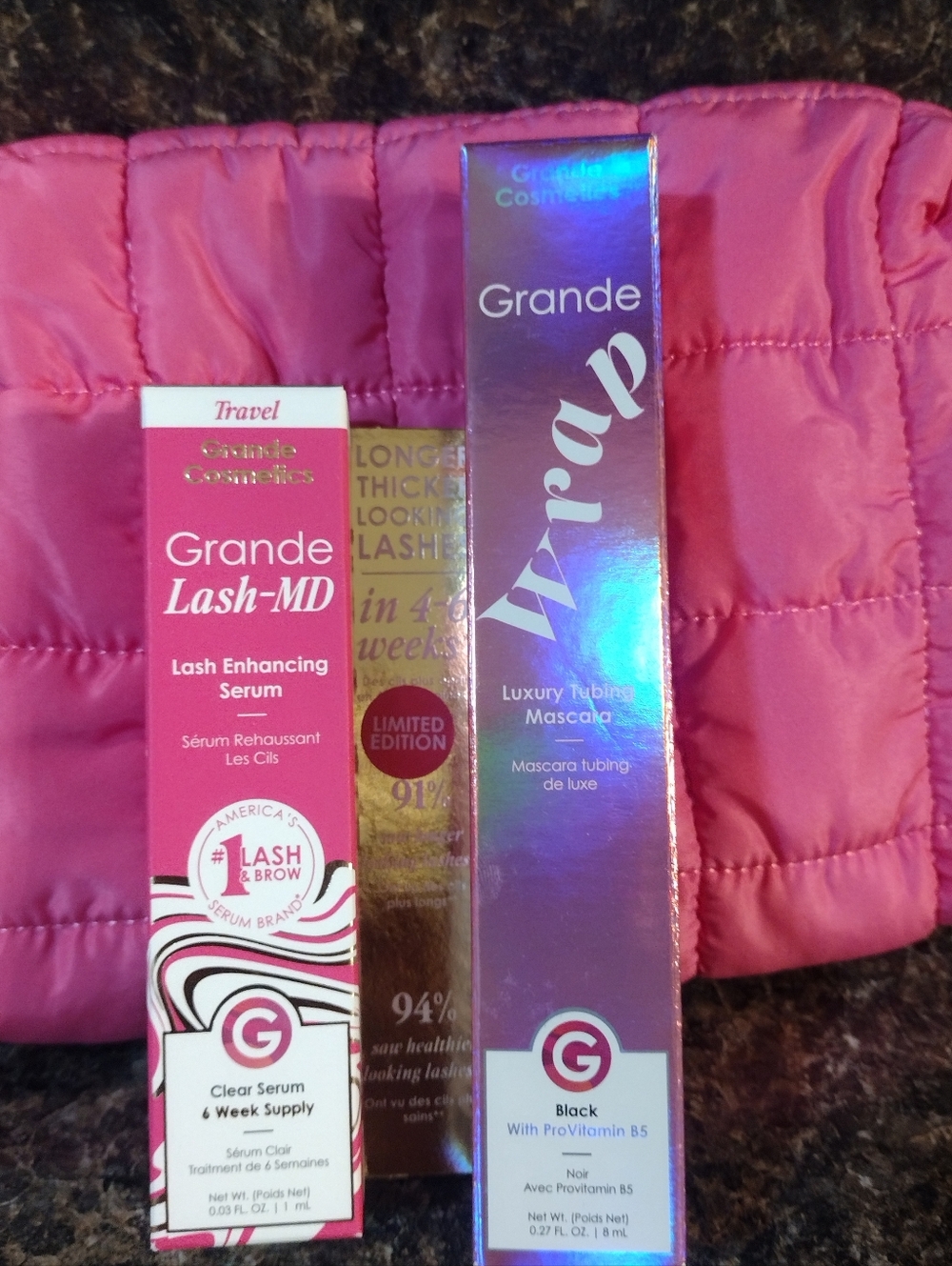 Grande Cosmetics Luxury Tubing Mascara And Lash Enhancing Serum